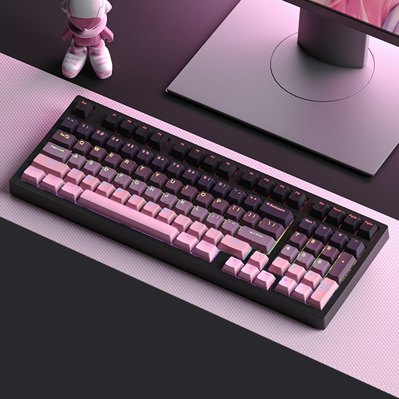 Tasti Retroilluminati RGB Pers - Keycaps Pbt Double Shot 104 Keys recensione e prezzo